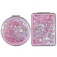 thumbnail image 1 of 2PCS Makeup Mirror Handheld Dual Side Creative Beauty Mirror Cosmetic Mirror, 1 of 10