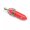 Red Turquoise, variant on 5x Natural Gemstones Hexagonal Pointed Reiki Chakra Healing Pendant Charms Beads-White Crystal
