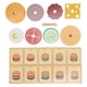 thumbnail image 1 of Juego de cocina de comida rápida para niños, madera compuesta, forma bonita, mejora la habilidad de coordinación, juguetes para jugar a las casitas, hamburguesa, 1 of 5