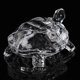 thumbnail image 2 of Estatuilla de tortuga de cristal, estatua de tortuga, escultura de Animal coleccionable, adorno de mesa para dormitorio, regalo de inauguración de la, 2 of 4