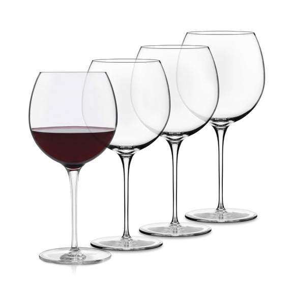 Libbey Signature Kentfield Balloon Red Wine Glasses, 24-ounce, Set of 4