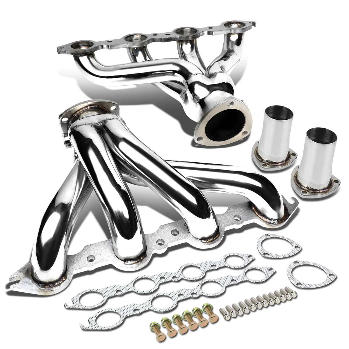 DEMOTOR For BBC Camaro Chevelle Steel Black Coated Shorty Headers Chevy 396 402 427 454 502