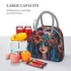 thumbnail image 5 of Balery Bohemian Colorful Flower Woman Bolsa de Almuerzo para Mujeres, Caja de Almuerzo, Bolsa de Almuerzo Pequeña Impermeable, Tote de Almuerzo Reutilizable con Gran Capacidad, 5 of 6