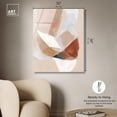 thumbnail image 4 of Serene Overlap I Acrylic Print Brown Art by Art Remedy, Ready to Hang, 30 x 36, 4 of 6