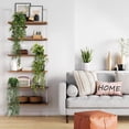 thumbnail image 5 of KIRIFLY Indoor Faux Hanging Greenery Eucalyptus Plants (3 Pack), 5 of 8