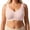 Pink, variant on Wdgfv Womens Plus Size Minimiser Bra Full Firm Coverage Lace Support Non Padded Wireless Comfort Everyday Wear