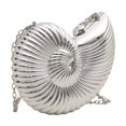 thumbnail image 3 of Bolso de Mano con Cadena Jinwen para Damas y Niñas Plata, 3 of 8