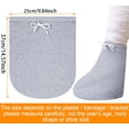 thumbnail image 2 of 2 Pack Foot Cast Sock Cover,Happon Foot Cast Shower Cover Plaster Protector, Plaster Stocking Protective, Adjustable Drawstring Plaster Foot Socks for Men and Women Foot Leg Protection, 2 of 6