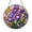 Acrylic 3.5 Inch, variant on Stained Glass Iris Butterfly Window Ornament, Elegant Floral Garden Suncatcher for Nature Inspired Living Spaces