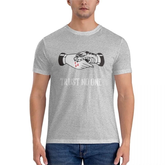 Camiseta Trust no Classic para hombre ropa de talla grande Verano