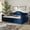 Royal Blue, variant on Baxton Studio Perry Royal Blue Velvet Button Tufted Full Size Daybed