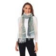 thumbnail image 2 of FORMRS Womens Scarf Winter Soft Long Big Warm Shawls Wrap Tassel Scarves, Night Deer, 2 of 9