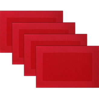 Brocade Black 100% Eco Friendly Vinyl Placemat (Set of 4