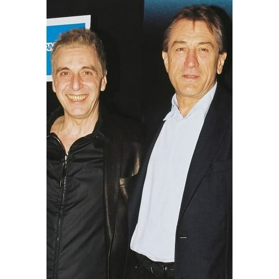 Al Pacino Robert De Niro Two Cinema Legends 24x36 Poster