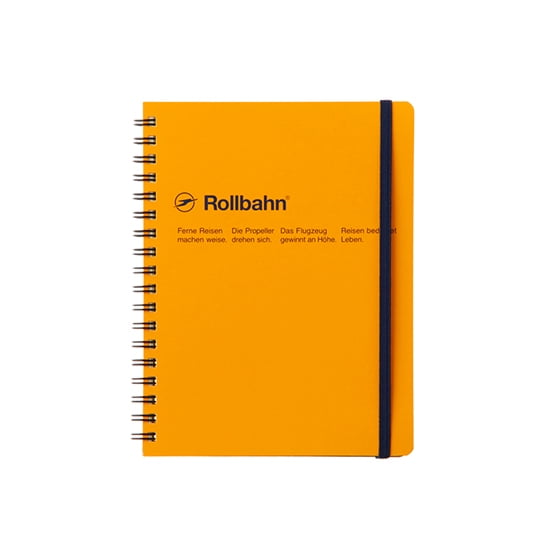 Delfonics Rollbahn Spiral Classic Notebooks 3 in. x 4 in. (Yellow
