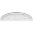 thumbnail image 3 of Ekena Millwork 26"W x 7-1/2"H x 2"P Elliptical Sunburst Architectural Grade PVC Pediment, 3 of 7
