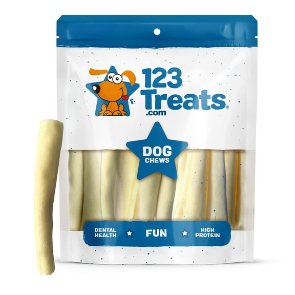 Ox Tail for Dogs 5-6" - (25 Count) | 100% Natural Dog Chews from Free Range Grass Fed Beef Bull Tail