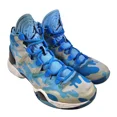 thumbnail image 2 of Ni - ke Mens Air Jordan 28 SE 616345-407 UNC Blue Camo Shoes Sneakers Size 8, 2 of 5