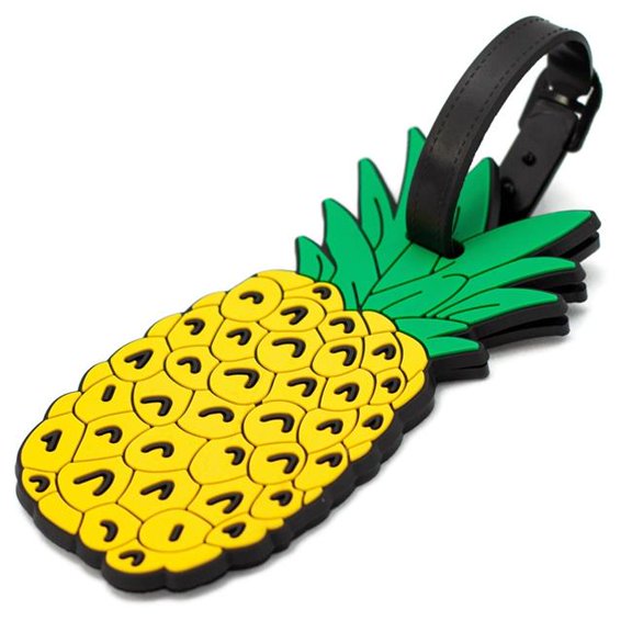 Miami Carryon TLCPINEAP Pineapple Luggage Tags - Set of 2