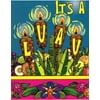 Summer Hawaiian Luau 'Tiki Time' Party Invitations w/ Envelopes (8ct)