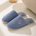 thumbnail image 4 of Fengactive Womens Closed Toe Indoor House Slippers Non Slip Washable Guest Bedroom Travel Slippers for Couples, 4 of 4