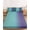 Yellow Red Green, variant on King Size Fitted Sheet Set - Teal Purple Ombre 3 Piece Bedding Sets 16" Deep Pocket Fitted Sheet with 2 Pillowcases, Modern Art Abstract Aesthetics Brushed Microfiber Hotel Luxury Bed Sheets