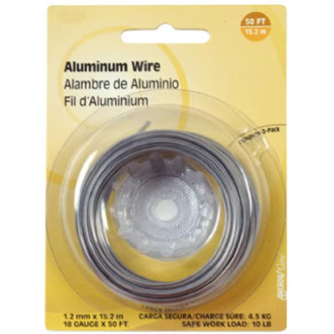 Hillman Fasteners 123113 50 ft. 18 Gauge, Aluminum Wire