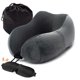 thumbnail image 2 of Almohada de espuma viscoelástica en forma de U para PC, almohada de viaje espacial de rebote Suave y lento, ropa de cama sólida para el cuidado del cuello, 2 of 6