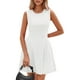 thumbnail image 5 of Vestido PRETTYGARDEN Summer A Line, casual, de negocios, blanco, para mujer, 5 of 8