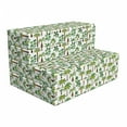 thumbnail image 1 of Tropical Foldable Mattress, Exotic Plants and Trees, 74.8" x 35.4", White Jade Green, by Ambesonne, 1 of 4