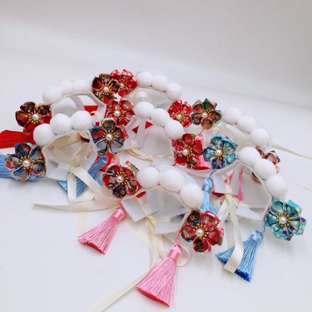 DOPI Pet Headgear Highly Elastic Peking Opera Cosplay Holiday Accessories Cat Dog Headband Puppy Costumes