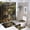 Color-2, variant on Alligator in Sunlit Swamp Shower Curtain Waterproof Bathroom Curtain Set with Hooks Home Decor Bathroom Curtains