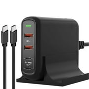 Gearup Multi Ports 150W USB Charger Fast Charging Station Desktop Travel Quick Charger For MacBook Pro/Air,iPad Pro,Dell,Lenovo, iPhone 12/11/Pro/Max/XR/XS/X,Galaxy,Pixel