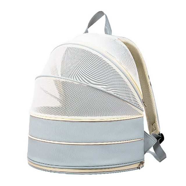 Sac à Dos pour Animaux, Sac à Dos Extensible pour Chat Extension de Fond Polyester Respirant Ventilé Double Usage Sac pour Chien Maison pour Petits Moyens Animaux Voyage Randonnée Marche