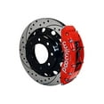 thumbnail image 6 of WILWOOD SUBURBAN & YUKON XL FRONT & REAR BIG BRAKE KIT WITH FREE BRAKE LINES & FLUID - WILWOOD TC6R 16 FRONT & REAR, RED CALIPERS, DRILLED ROTORS, 2000-2006 SUBURBAN & YUKON XL 2500 W/4.63 Rear CR, 6 of 8