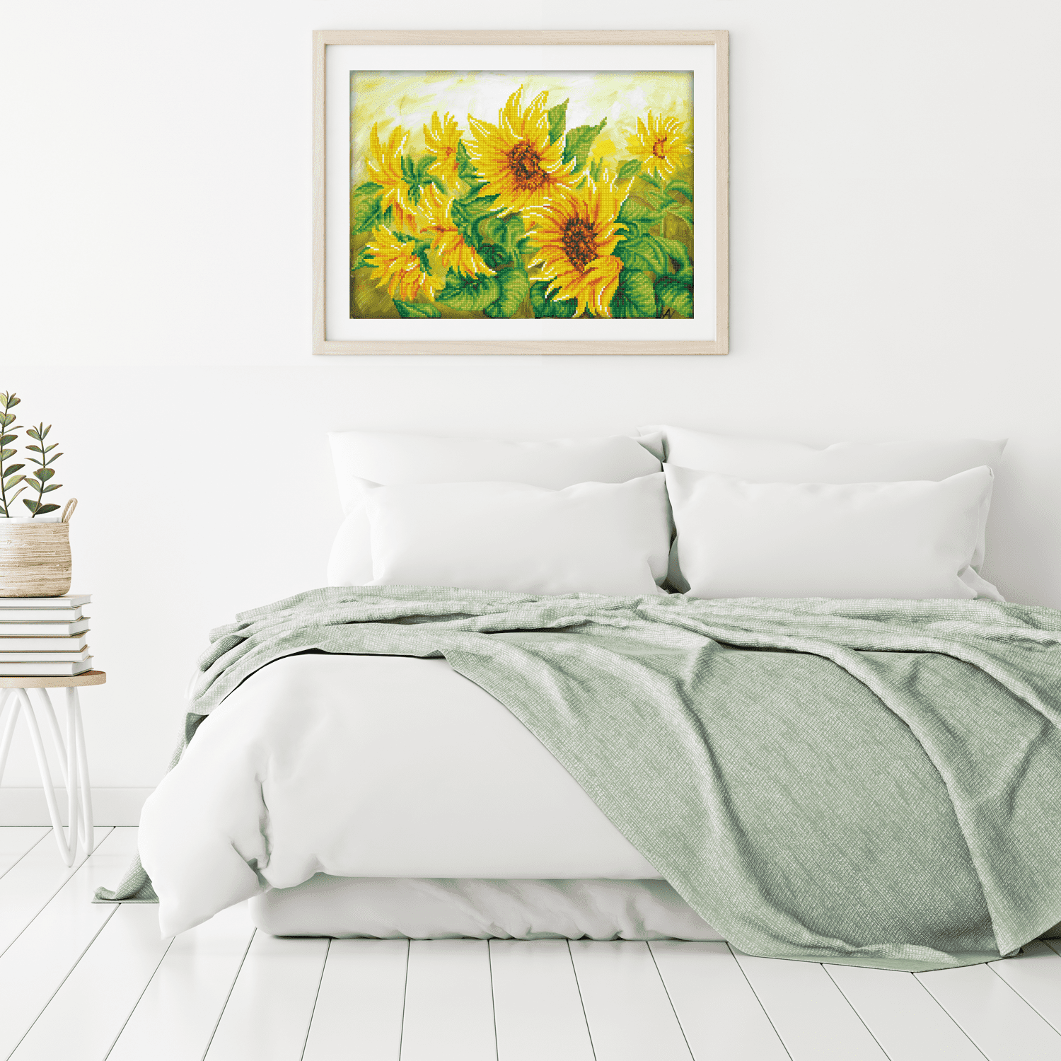Diamond Dotz Hazy Daze Sunflowers Diamond Painting Kits for Adults - Diamond Art Kits a Relaxing Creative Craft Kit with Dotz Gems 16.1x22.4