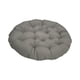 thumbnail image 4 of Cojín para silla colgante con forma de huevo, cojín acolchado para asiento, alfombrilla para silla de jardín, muebles Gris oscuro, 4 of 8