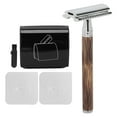 thumbnail image 1 of Maquinilla de Afeitar ANGGREK para Hombre Afeitado Suave Y Preciso de Bambú, 1 of 7