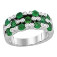 thumbnail image 1 of 1/8CTW-DIA 1 1/4CT-EME Bague, 1 of 1