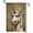 C, variant on XaaKee Garden Flags, Pessimistic Stare Rustic Yard Flag, Double-Sided High-Quality White Linen Garden Flags For Outside Clearance, 12x18Inch
