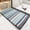 Multicolor-C, variant on Colorful Striped Bathroom Mat | Super Soft & Absorbent Skidproof Doormat | 60x40cm Entryway & Sink Area Rug, 1 Piece