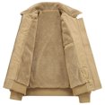 thumbnail image 6 of Gytharion Women’s Plus Size Fleece Jackets Zip Up Warm Lined Bomber Coats Turn Down Collar Long Sleeve Winter Jackets for Fall and Winter, 6 of 8