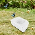 thumbnail image 5 of TERGAYEE Bird Feeder Clear Bird Food Box Spillproof Feeder Bird Feeder Sink Box Garden Decor, 5 of 5