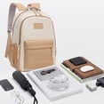 thumbnail image 4 of CUZIBR Unisex Teen Boys Backpack Lightweight Multi Pockets Daypack Adjustable Padded Shoulder Straps Casual School Bookbag For Students Travel Comfortable Commute Bag, 4 of 5