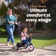 thumbnail image 2 of Radio Flyer City 4 en 1 Paseo‑Triciclo Mocha, 2 of 8