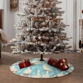thumbnail image 6 of Bingfone Christmas Tree Skirt Mat Christmas Decoration Interior 36"-White Geese And Flower, 6 of 8