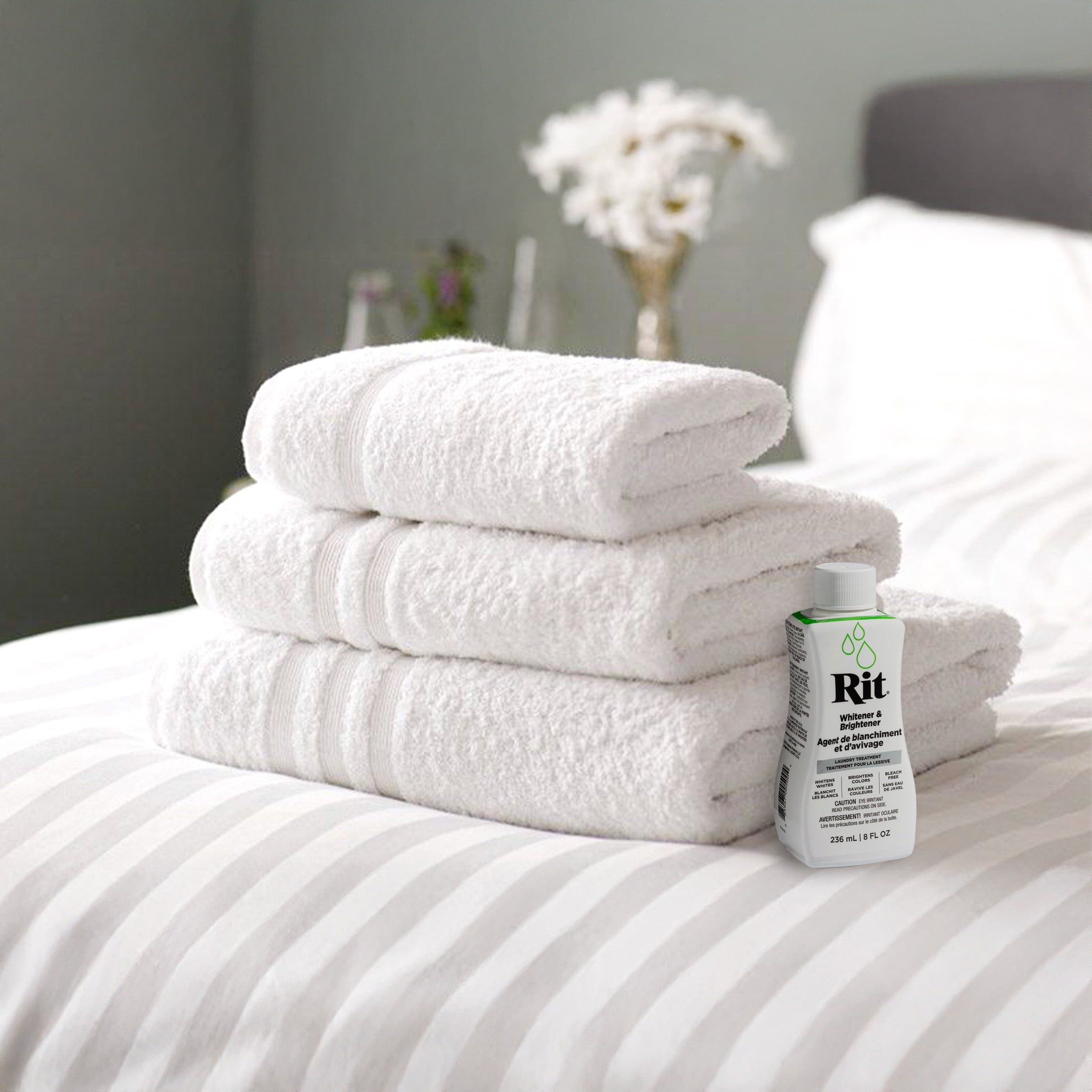 Rit Whitener & Brightener, 1 piece, 236 ml (8 fl. oz.), 14.6 cms (5.75 in) H x 5 cms (2 in) W x 5 cms (2 in) D