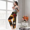thumbnail image 5 of Bixox Women's Sunflower Floral Butterfly Patterned Pajama Pants Loungewear, 5 of 5