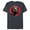 Navy Heather, variant on Marvel Ant-Man and the Wasp: Quantumania Scott Lang Helmet - Short Sleeve Blended T-Shirt for Adults - Customized-Dark Heather