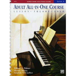 Alfred s Basic Adult All In One Piano Course Bk 1 Lesson Theory Technic Spiral Bound Workbook Walmart